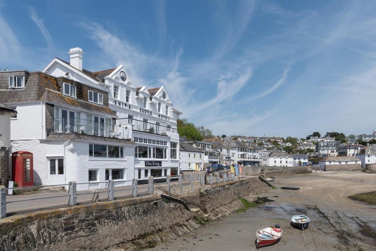 Ship And Castle Hotel سانت ماويس المظهر الخارجي الصورة